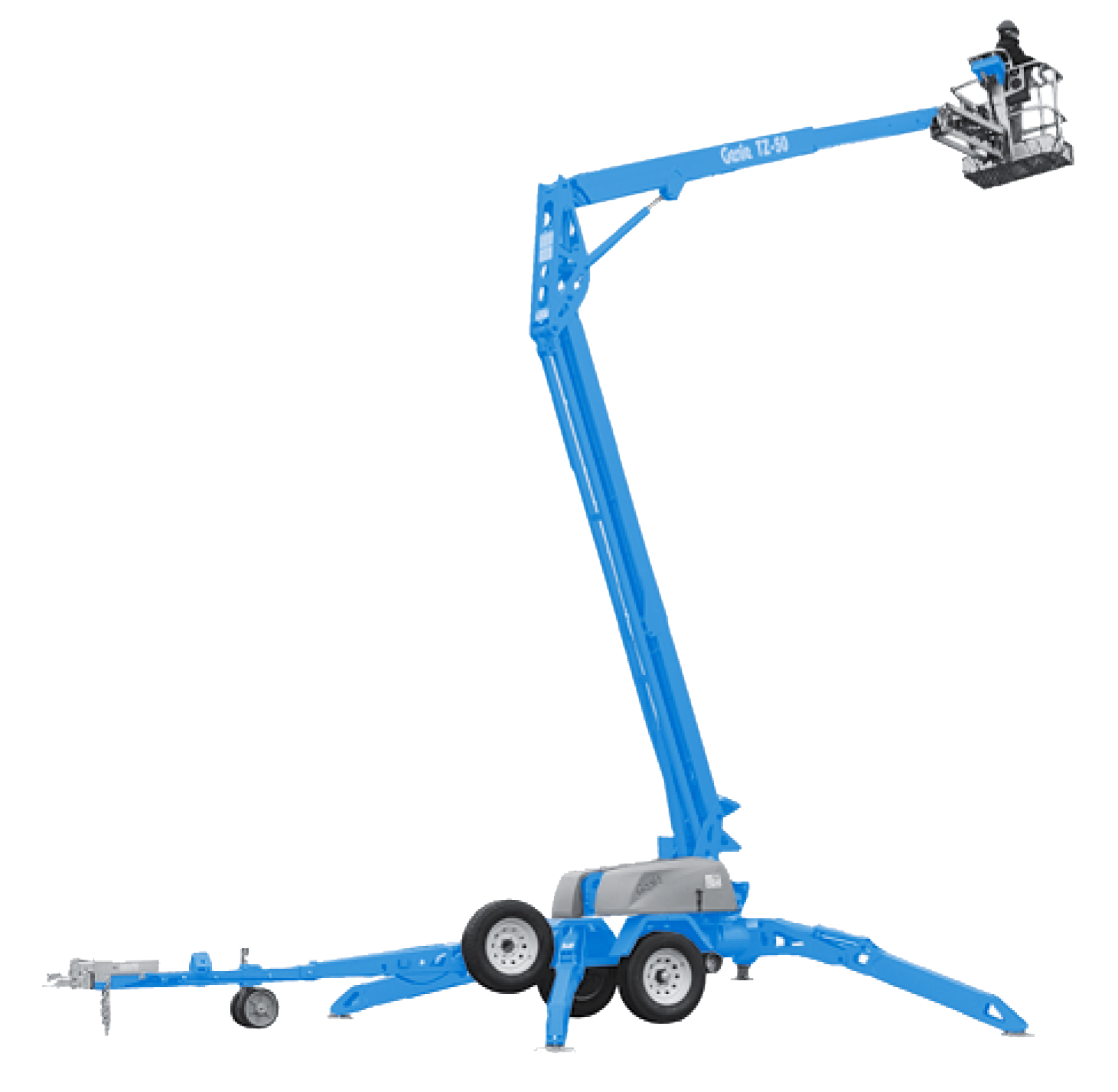 GENIE TZ-50 | Towable Boom Lifts on Hire | WESTERN INDIA SKY LIFTER